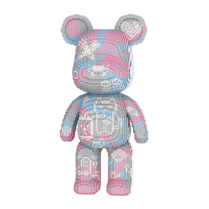 Giant 31-Inch Princess Bear Building Blocks | 18,650+ Pieces