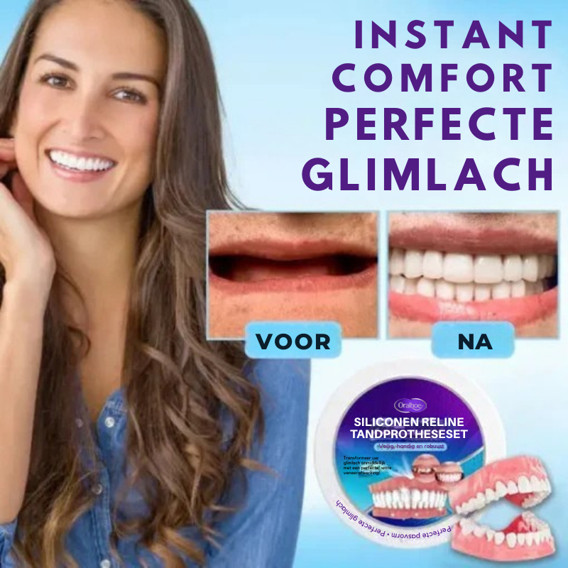 Oralhoe® Set van siliconen kunstgebitten-北京欧布科技有限公司