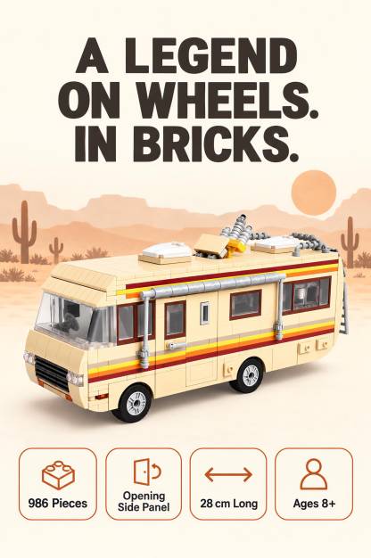 The Crystal Ship - Breaking Bad Brick Set 