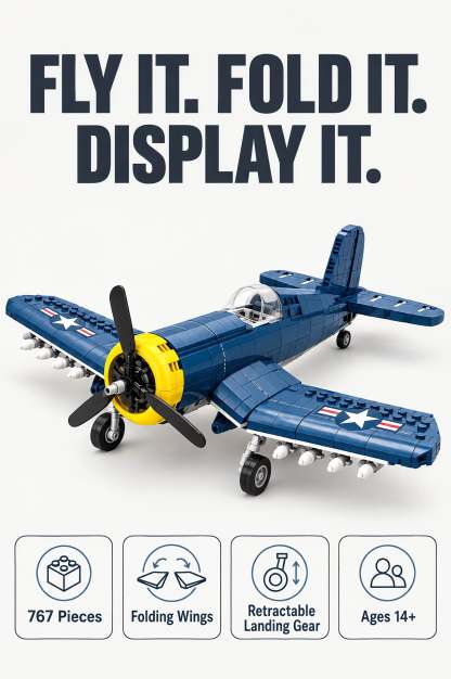 F4U Corsair Building Block Set