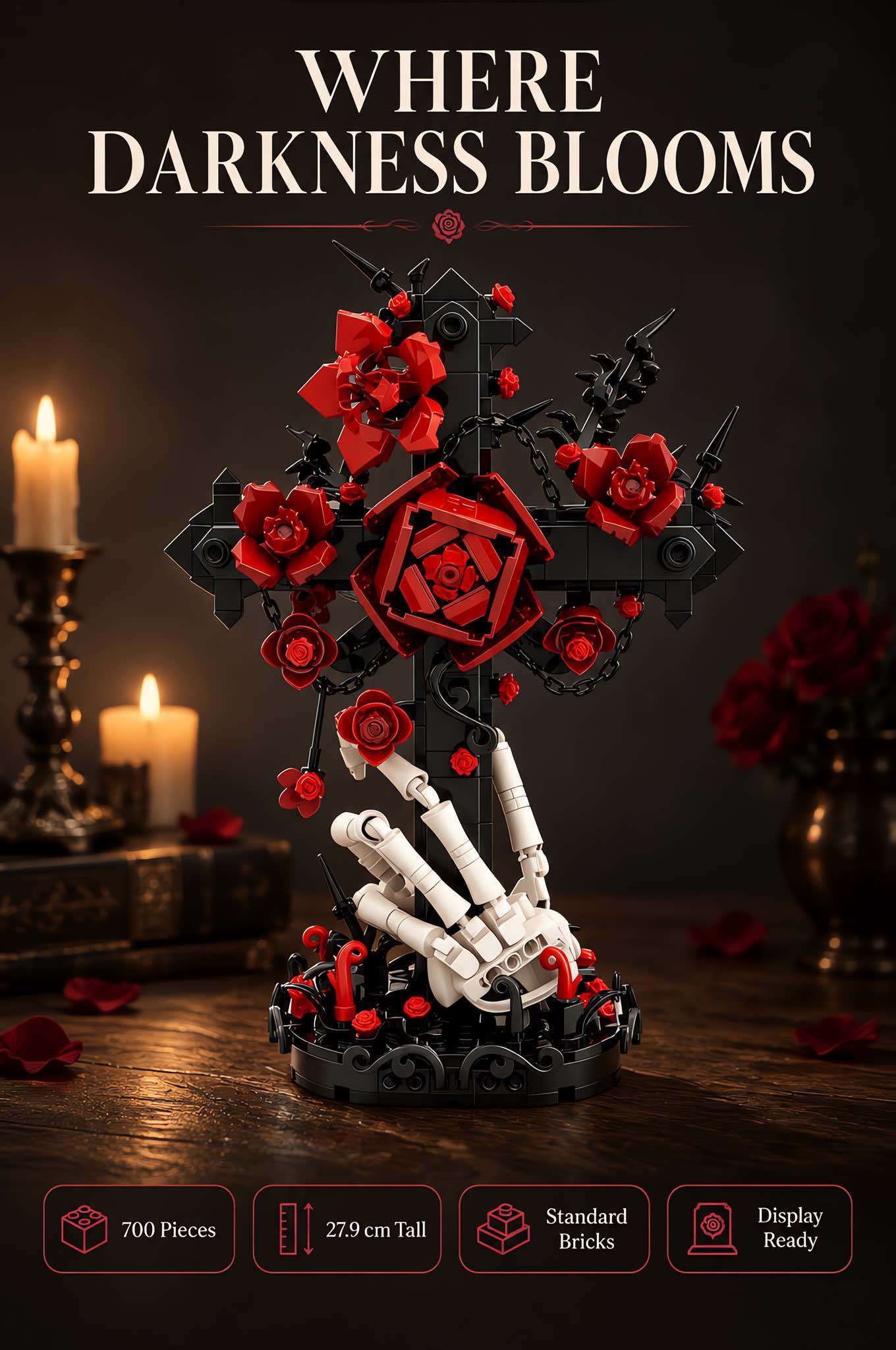 Crimson Cross Building Blocks