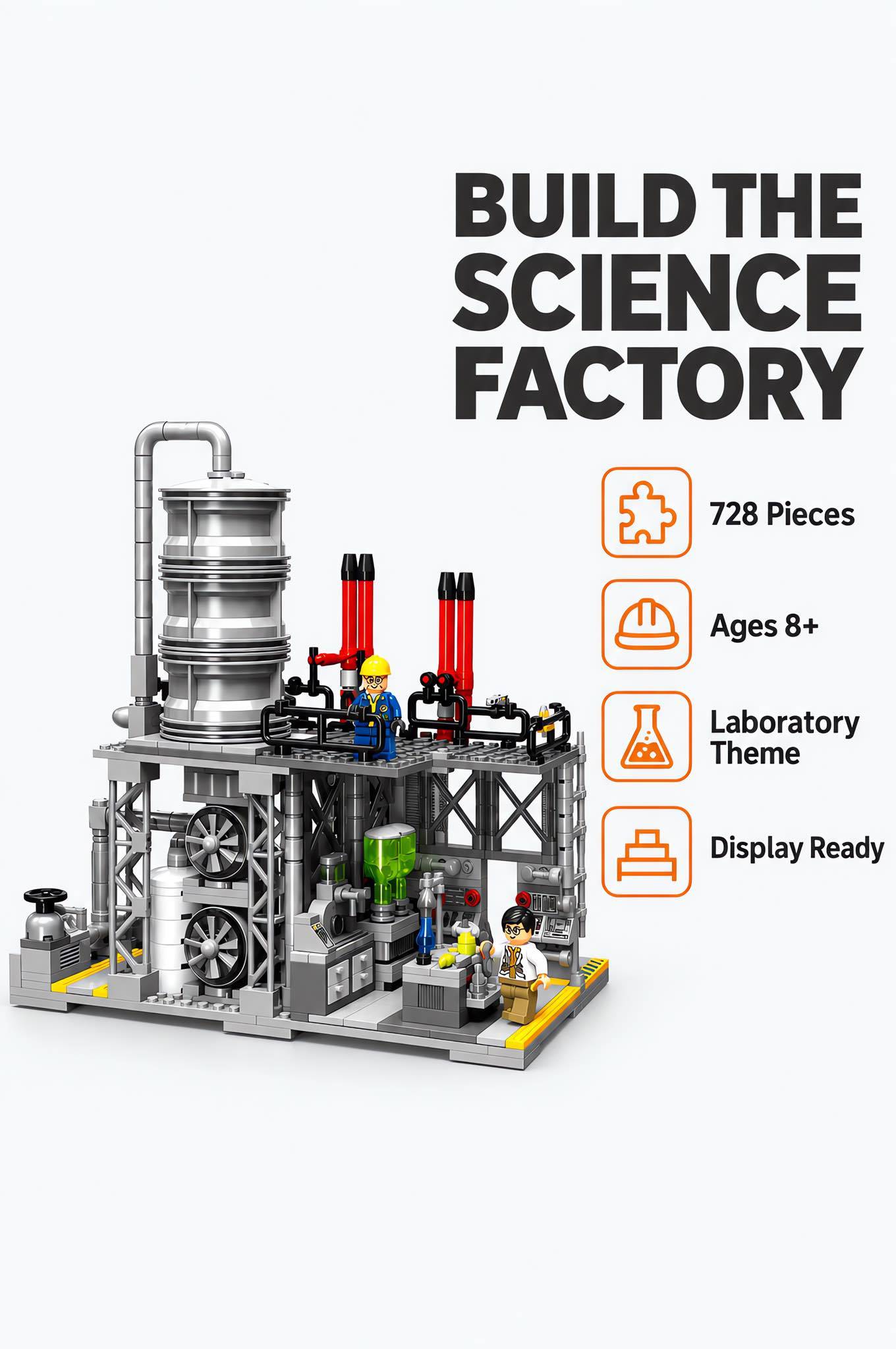 Chemical Plant Laboratory Building Set