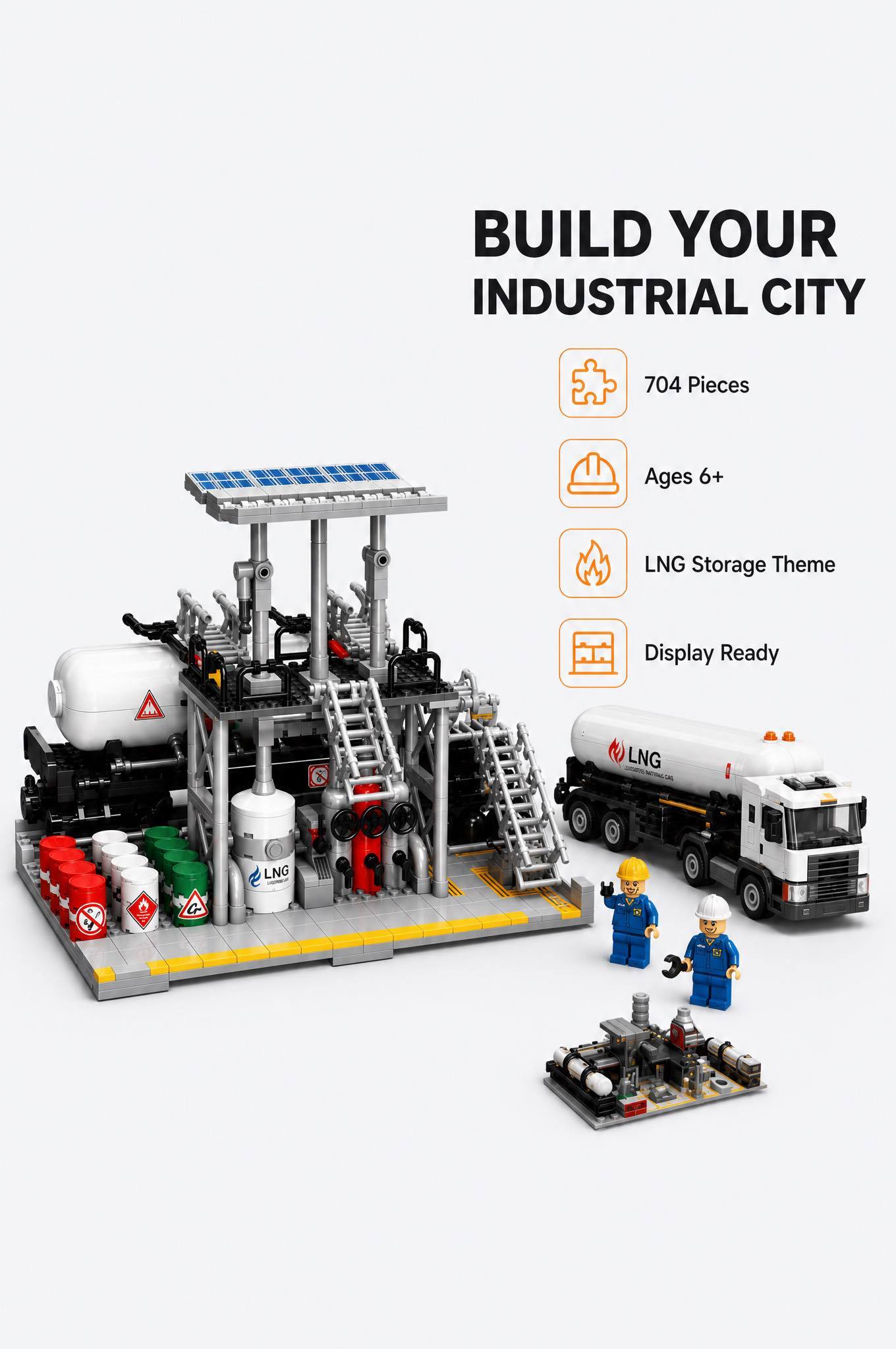 Natural Gas Storage Center Building Set