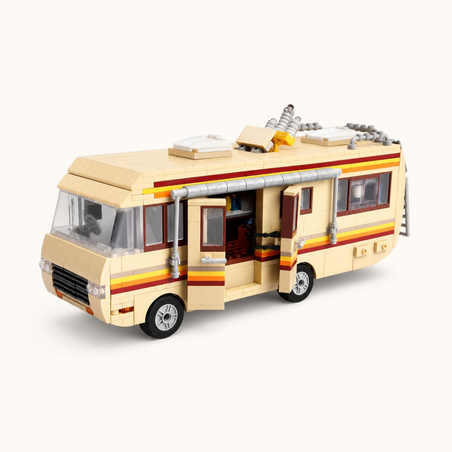 Desert RV Camper Van Building Set 