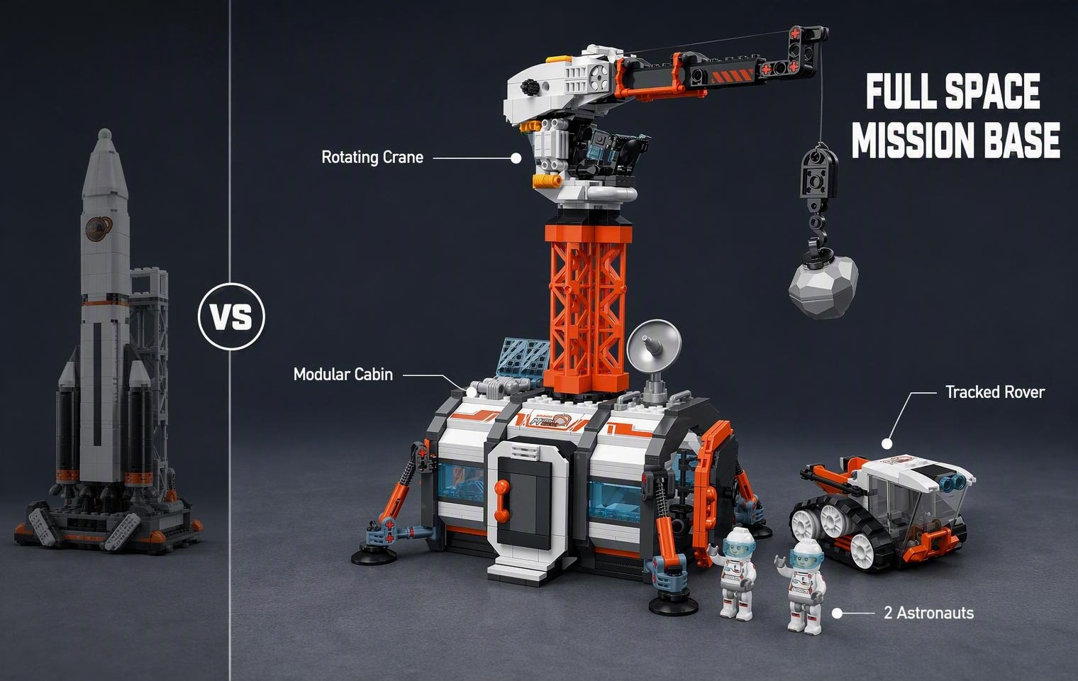 Space Base Building Set 