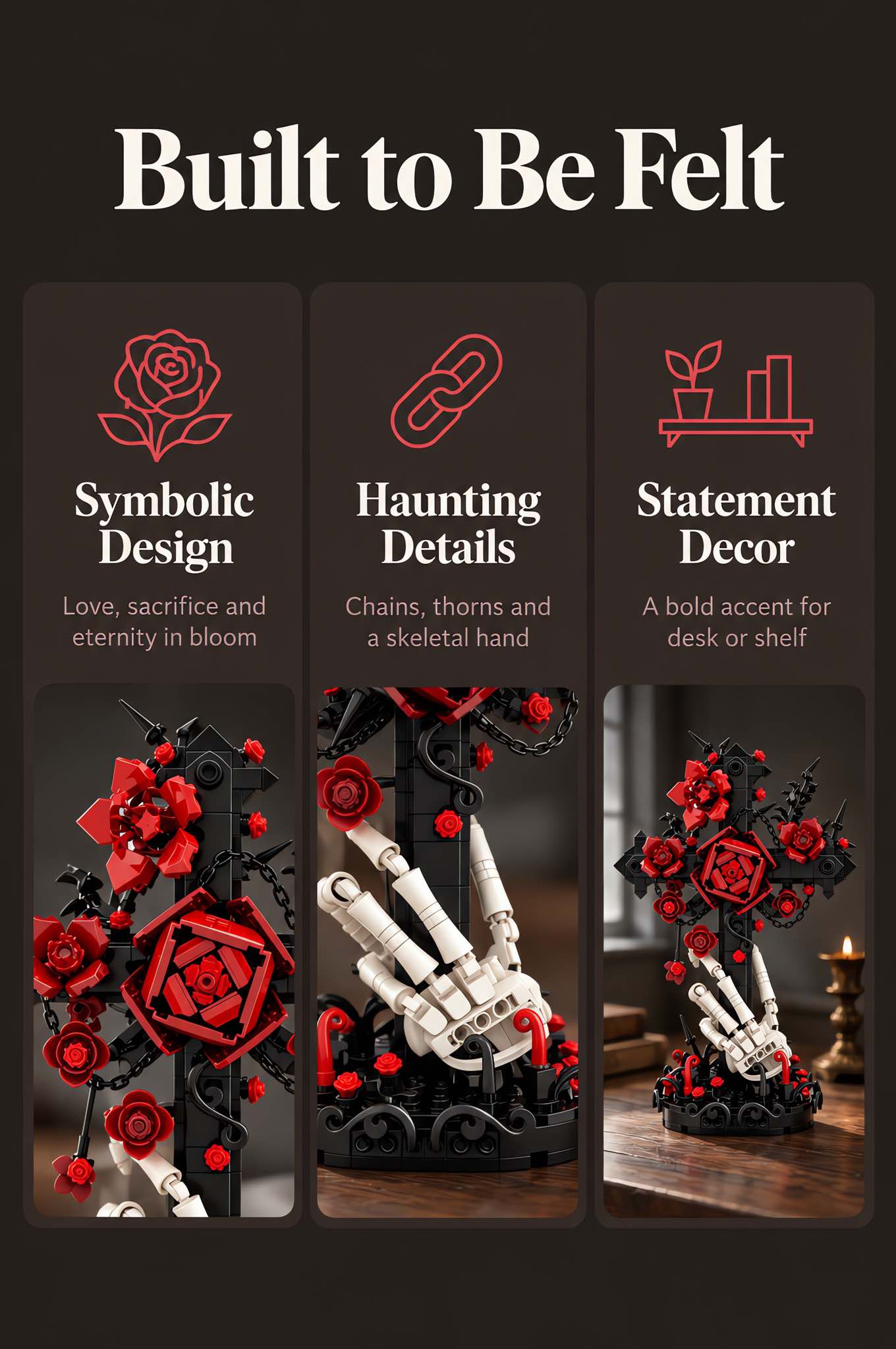 Crimson Cross Building Blocks