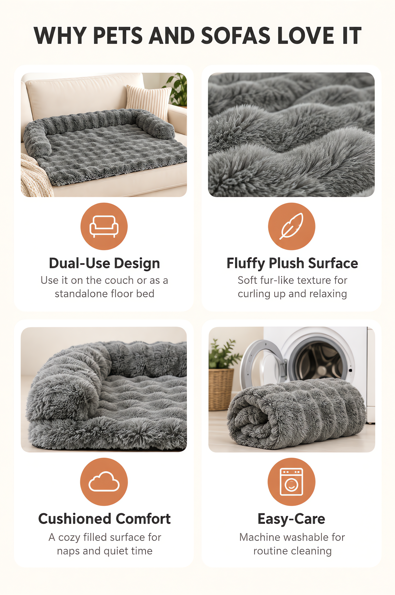 Dog Bed & Sofa Protector Mat