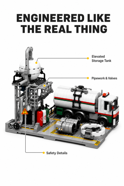 Chemical Loading Station Building Set
