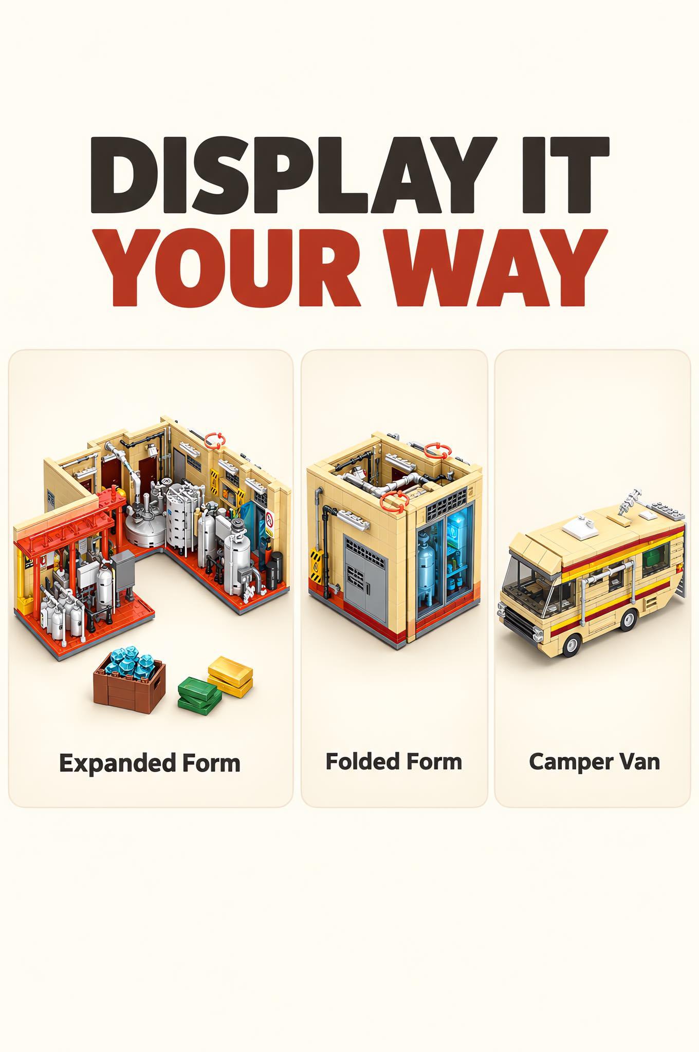 Catalyst Laboratory Building Set With LED
