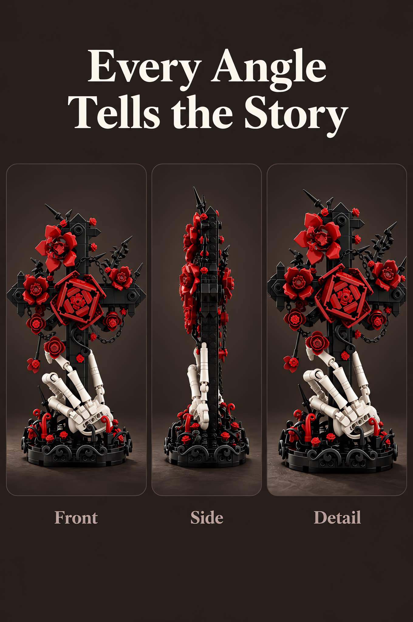 Crimson Cross Building Blocks