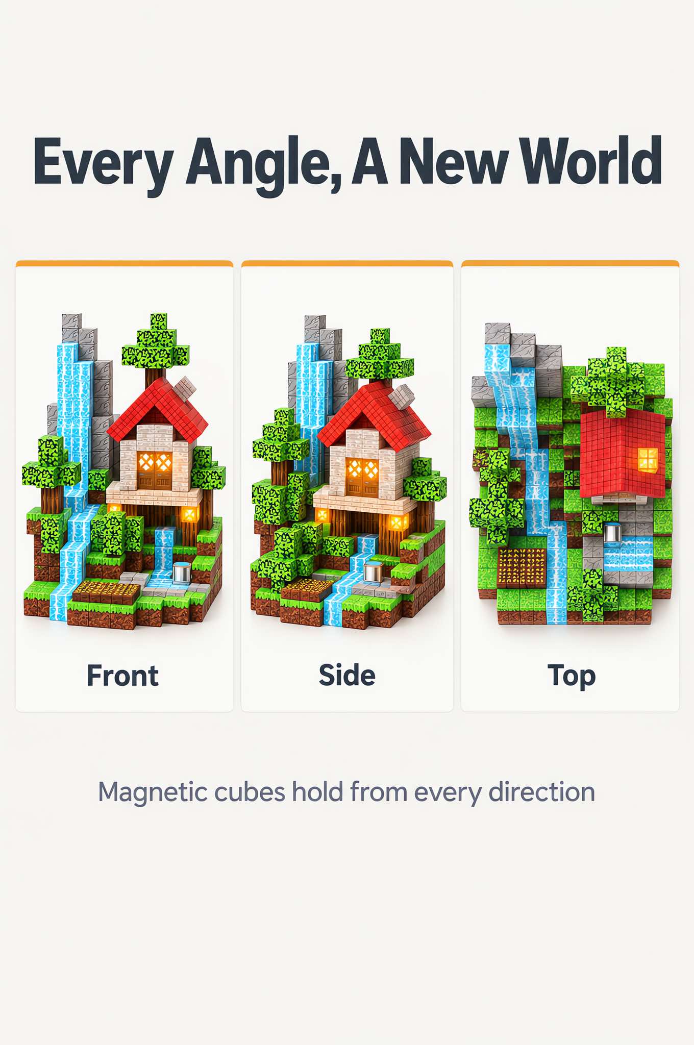 Light-Up Magnetic Blocks for Kids