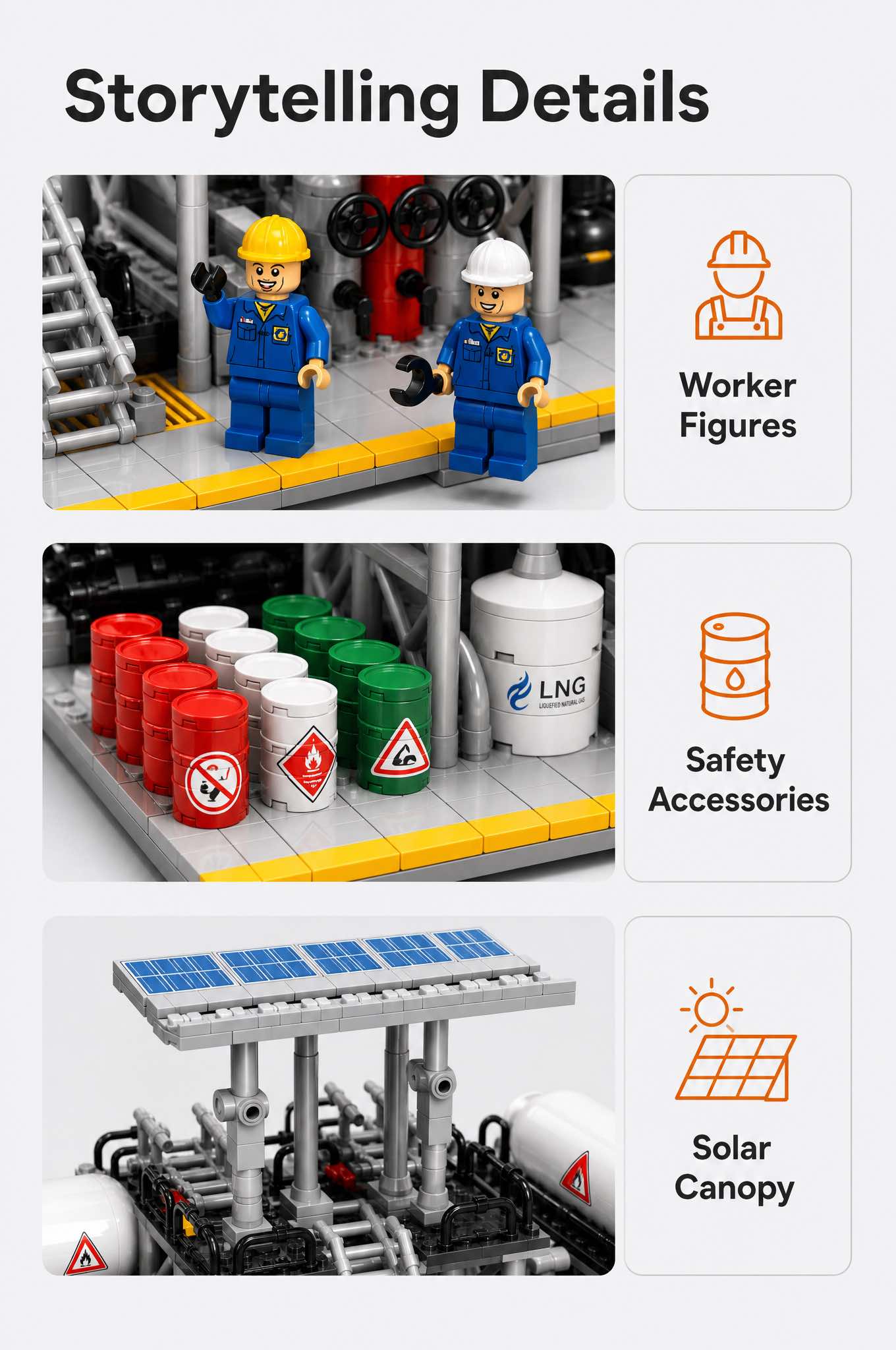 Natural Gas Storage Center Building Set