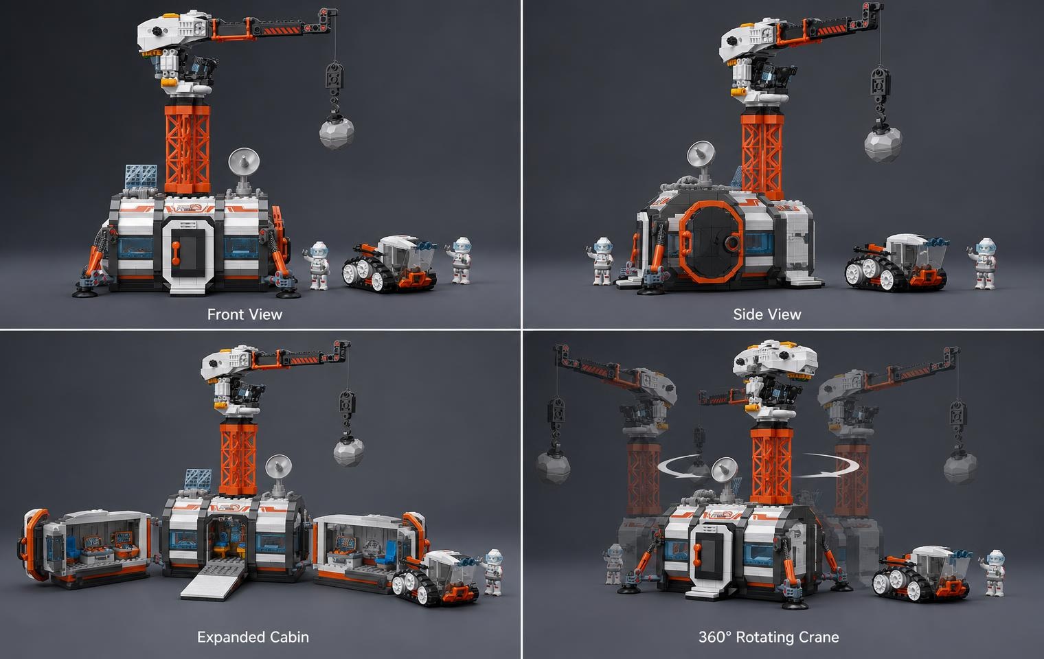 Space Base Building Set 