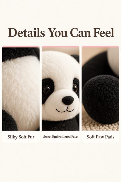 Soft Panda Plush Toy & Stuffed Animal 