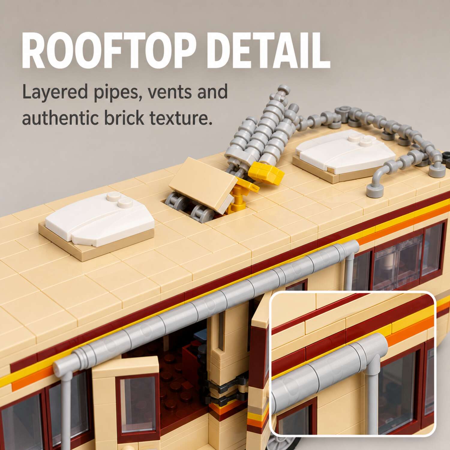 Desert RV Camper Van Building Set 