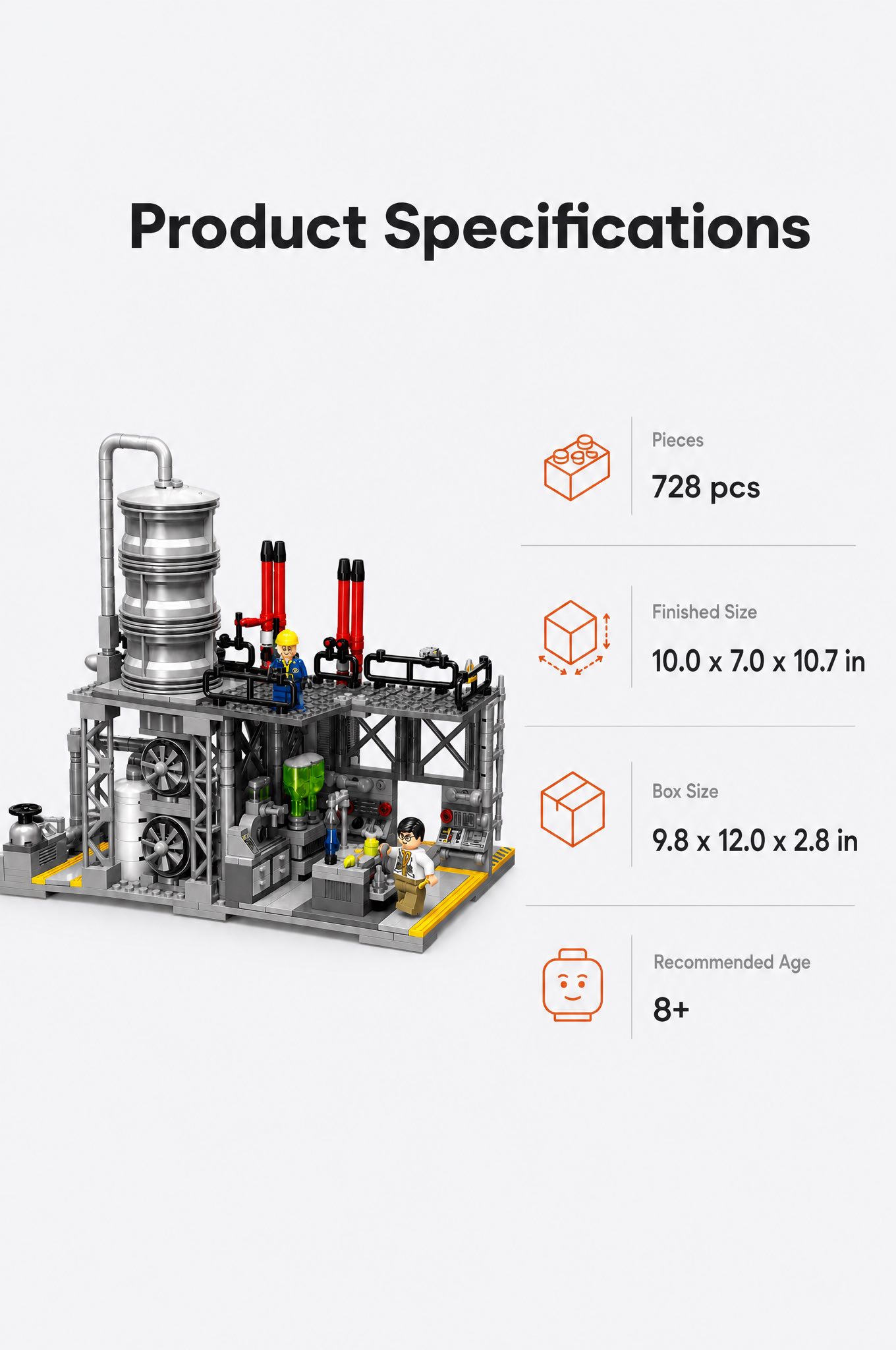 Chemical Plant Laboratory Building Set