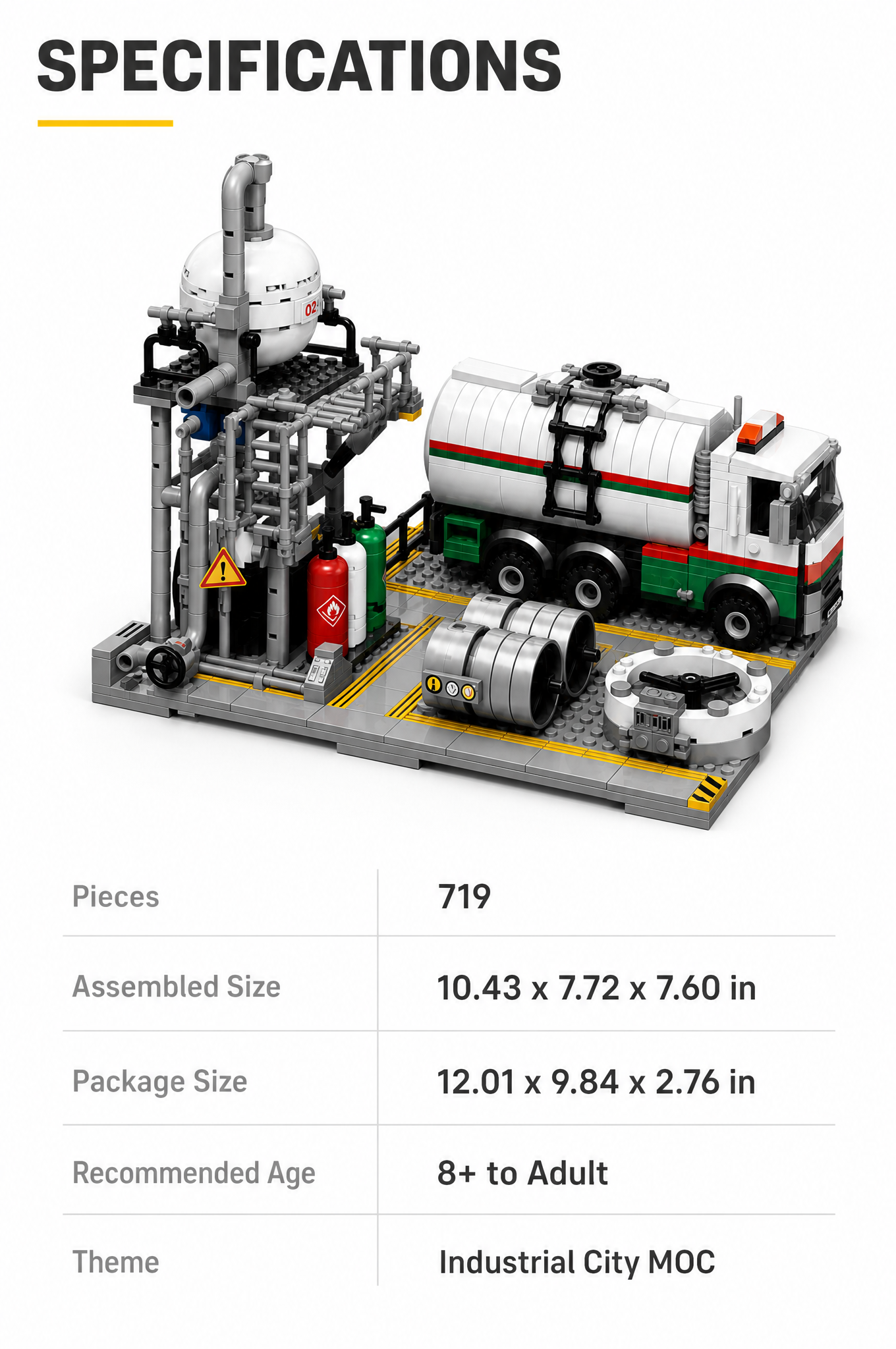 Chemical Loading Station Building Set