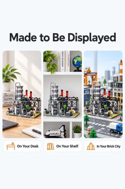 Chemical Plant Laboratory Building Set