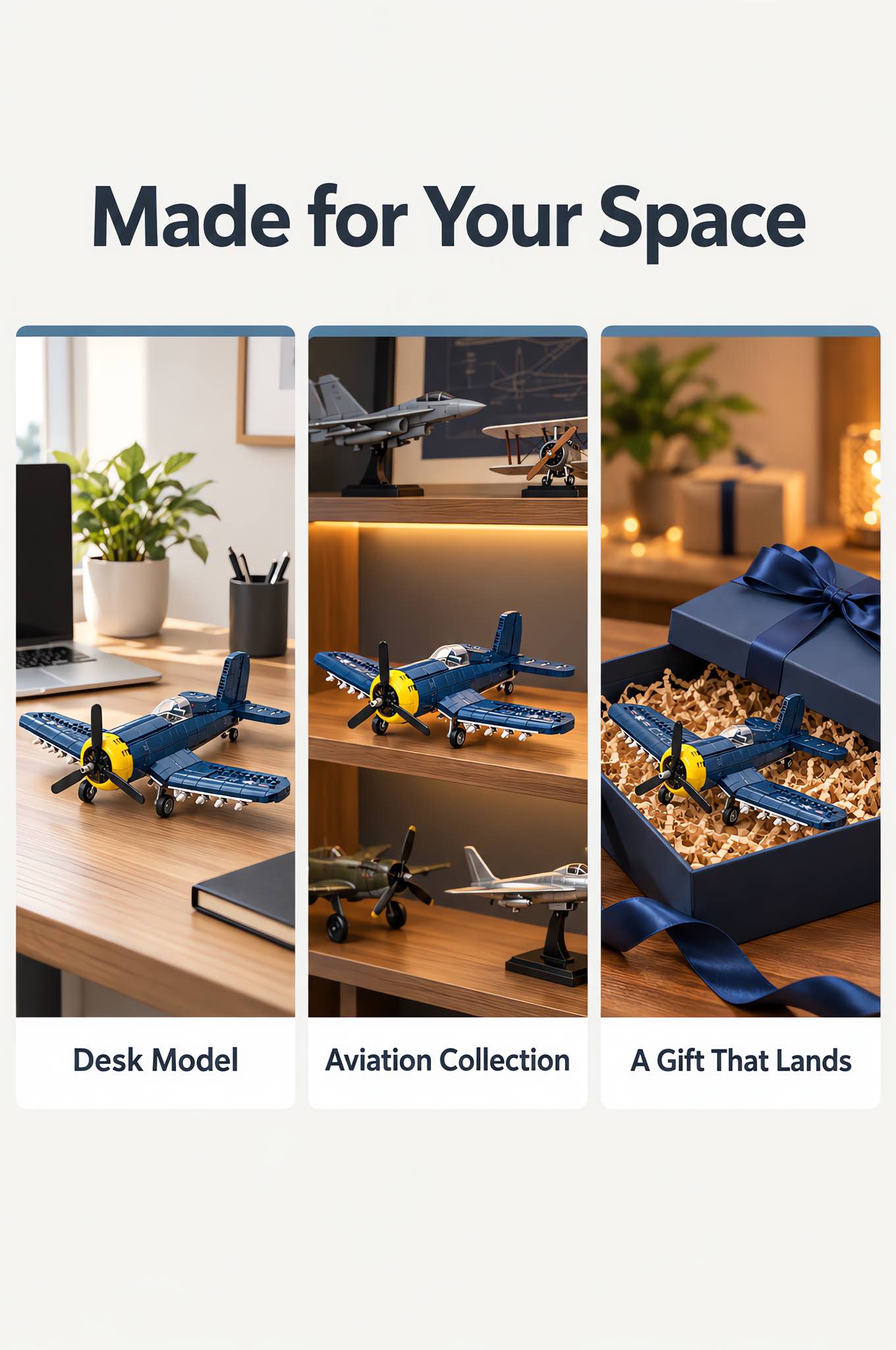 F4U Corsair Building Block Set
