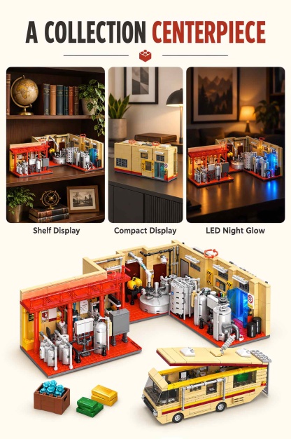 Catalyst Laboratory Building Set With LED