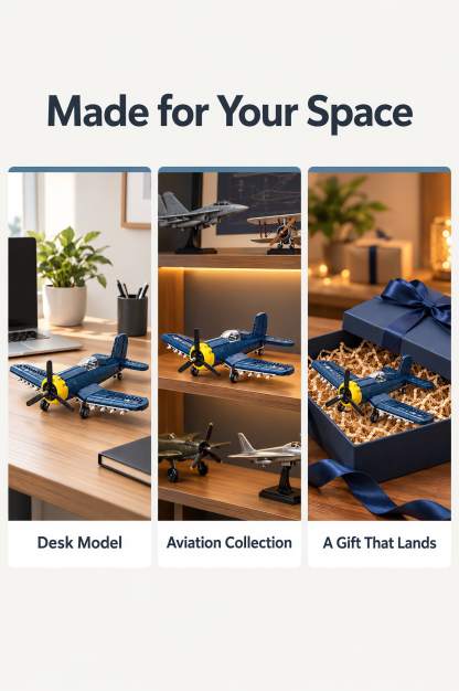 F4U Corsair Building Block Set