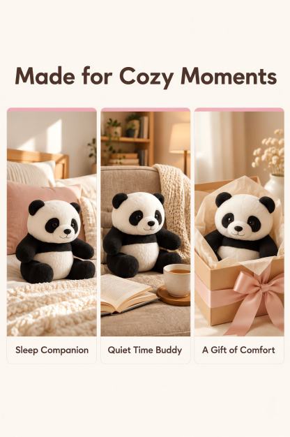 Soft Panda Plush Toy & Stuffed Animal 