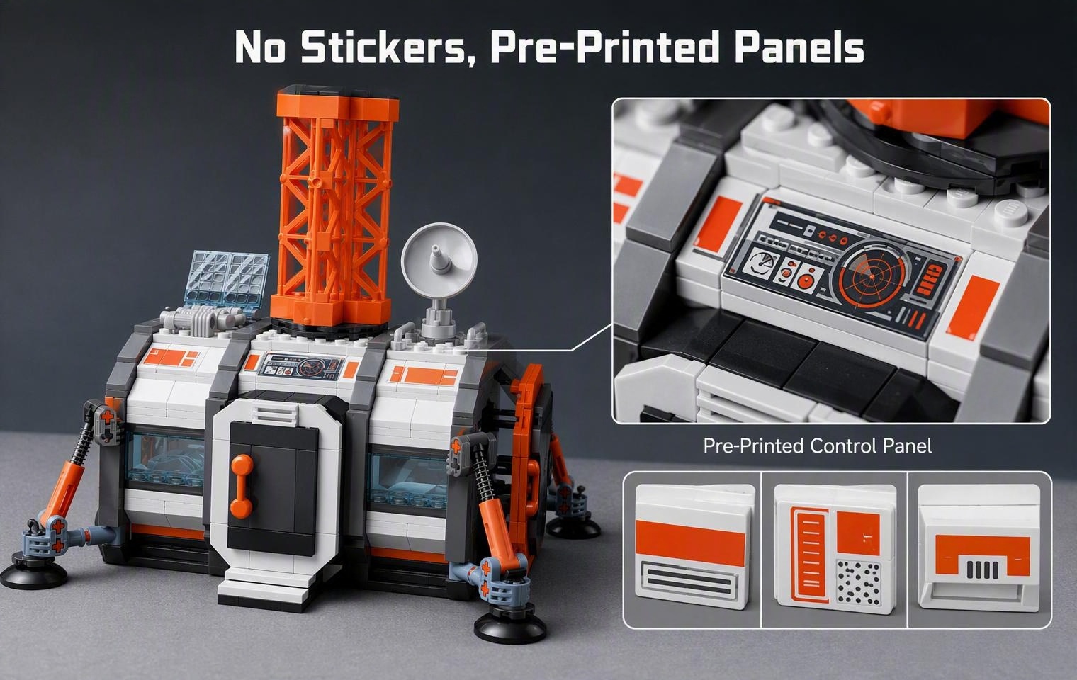 Space Base Building Set 