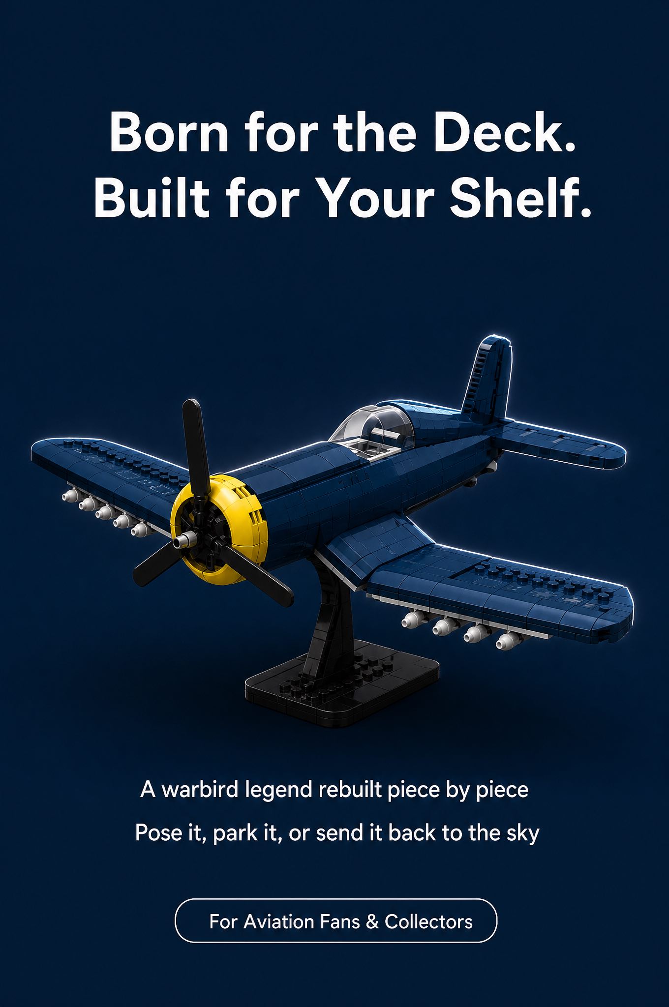 F4U Corsair Building Block Set