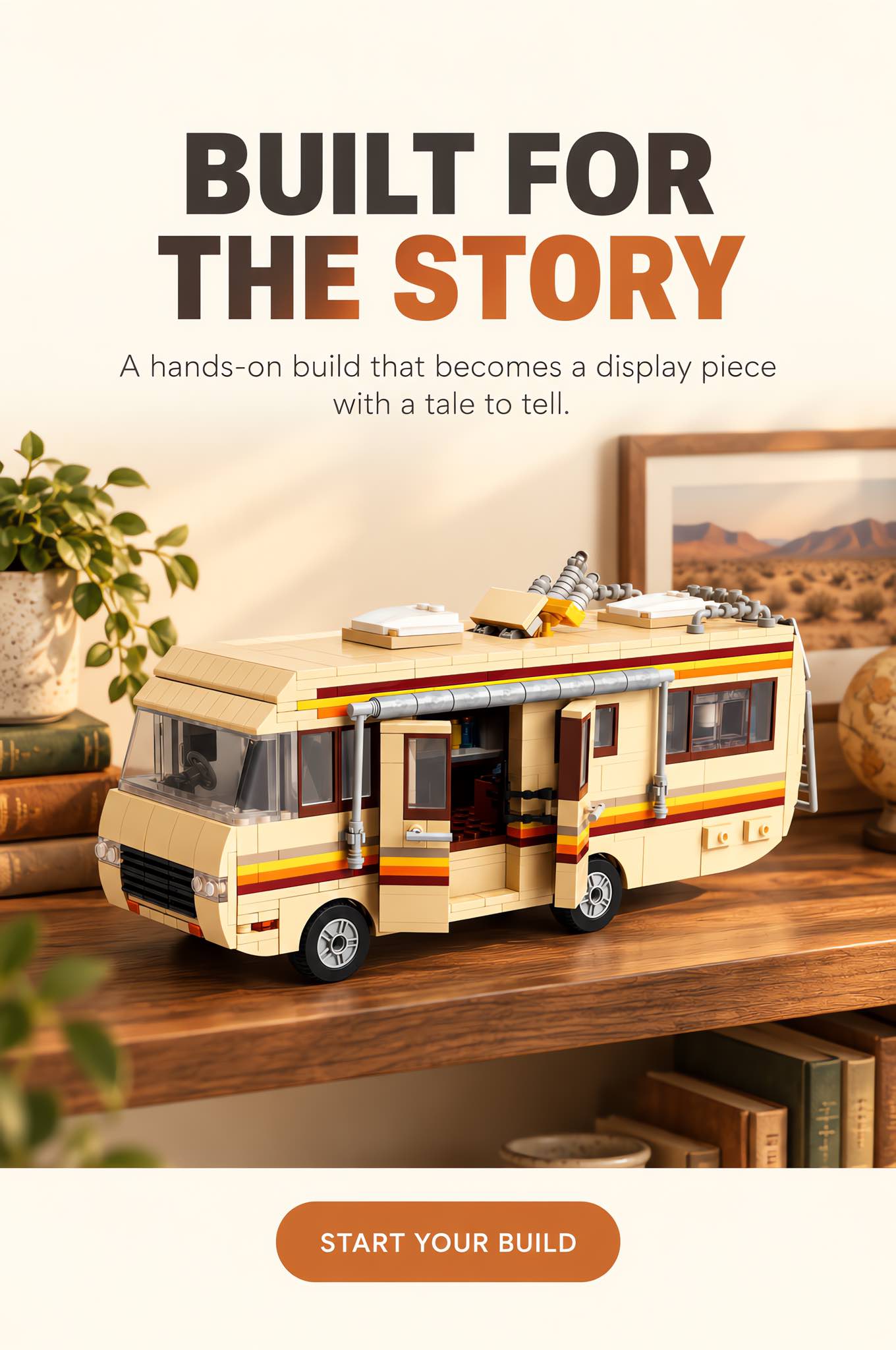 The Crystal Ship - Breaking Bad Brick Set 