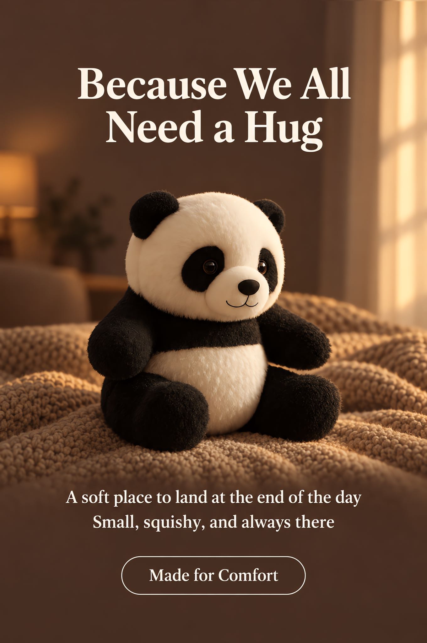 Soft Panda Plush Toy & Stuffed Animal 