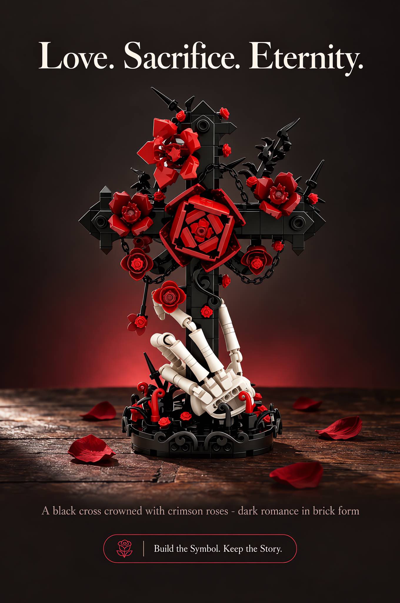 Crimson Cross Building Blocks