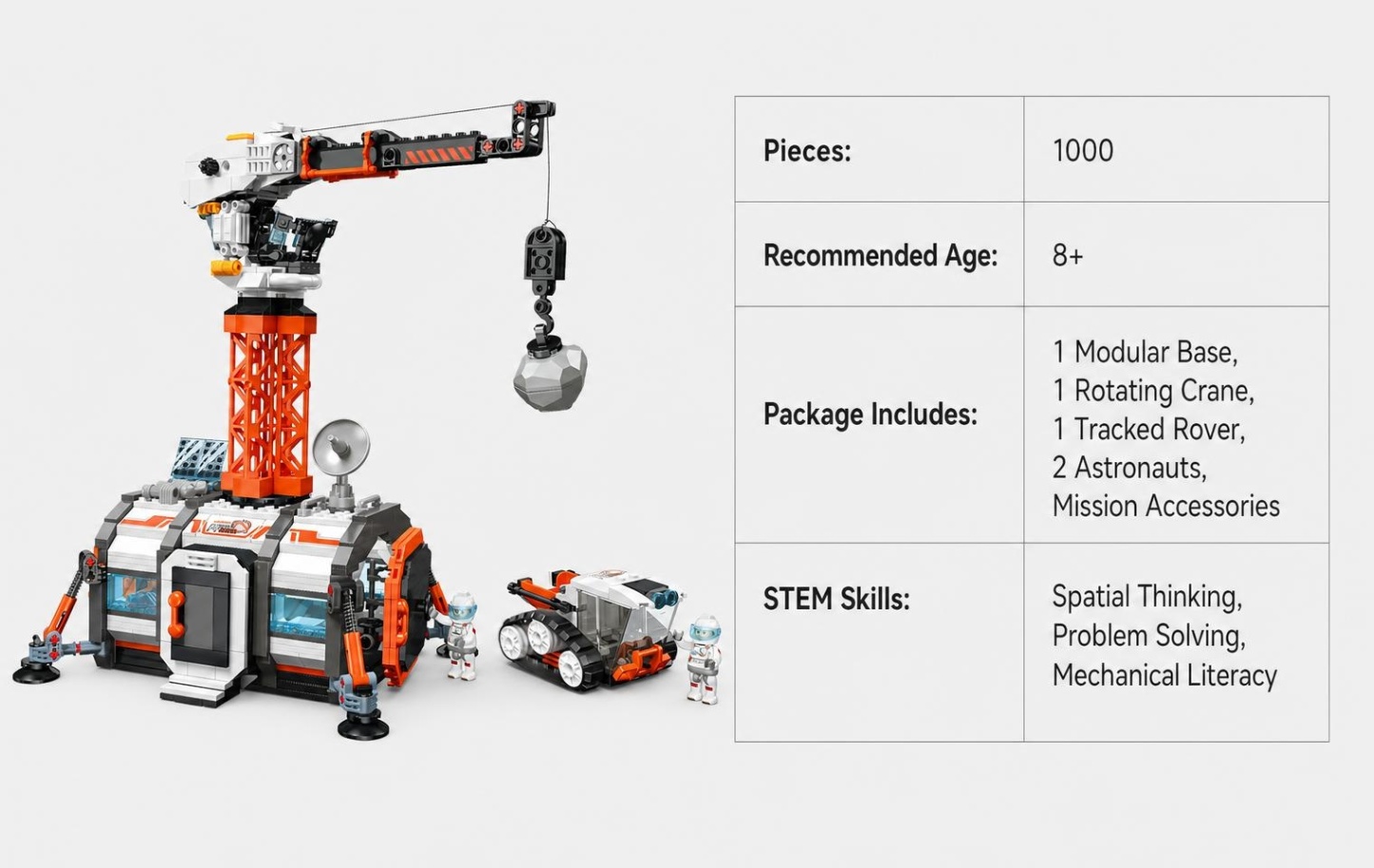 Space Base Building Set 