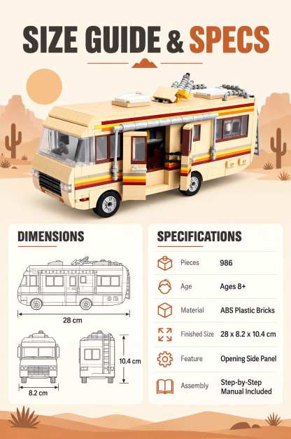 The Crystal Ship - Breaking Bad Brick Set 