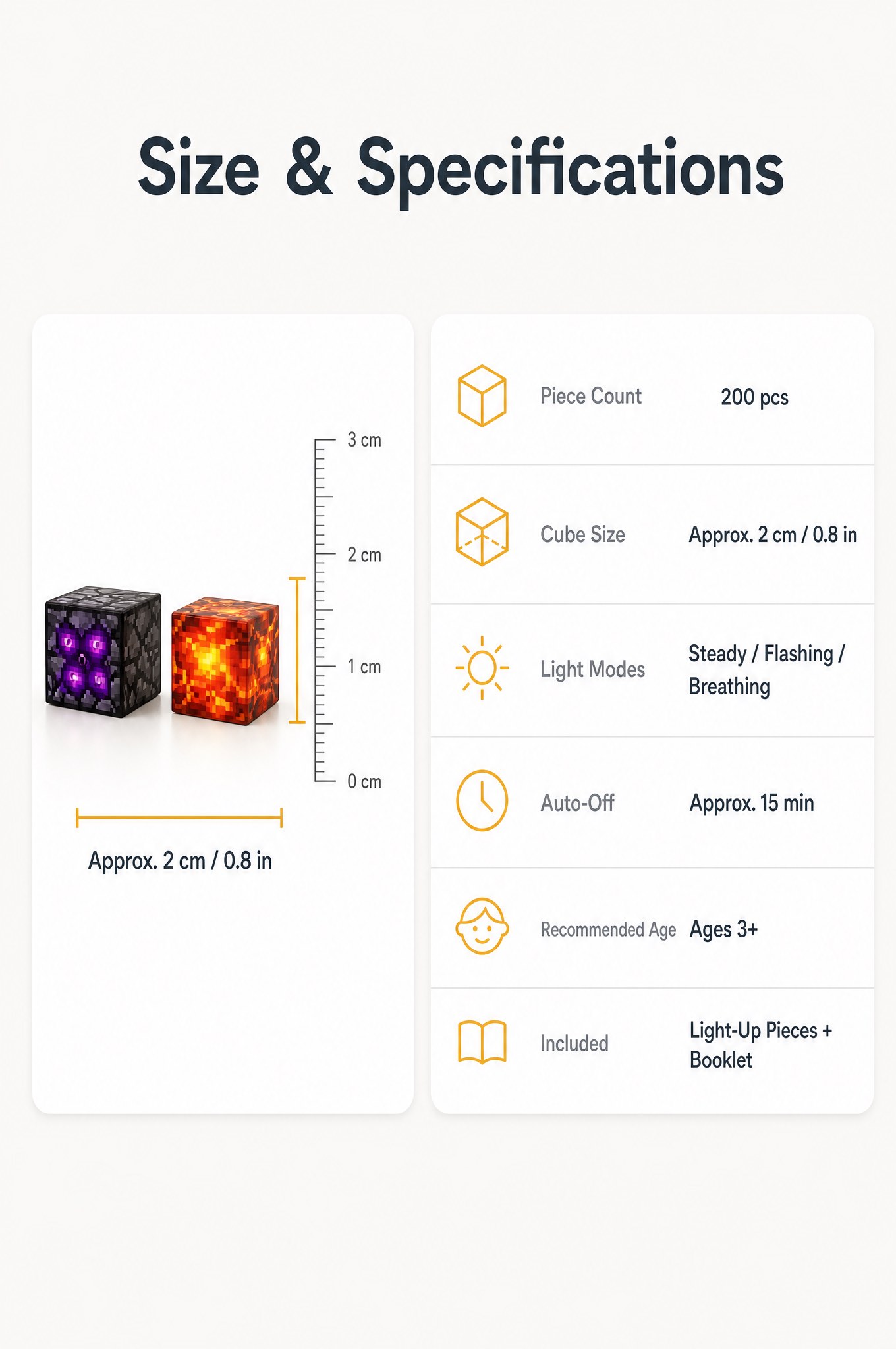 Light-Up Magnetic Blocks for Kids