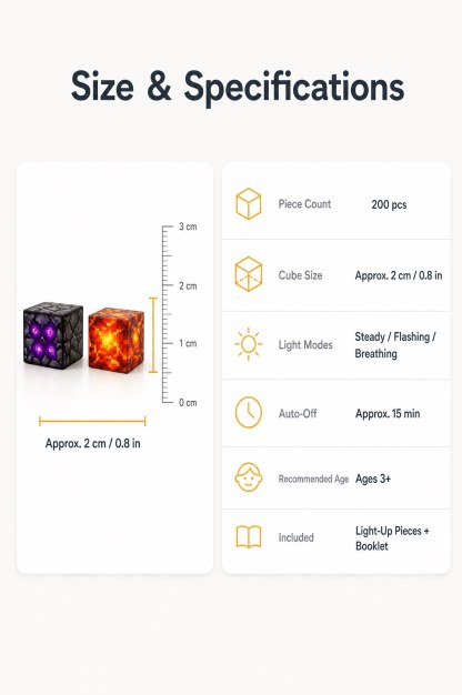 Light-Up Magnetic Blocks for Kids