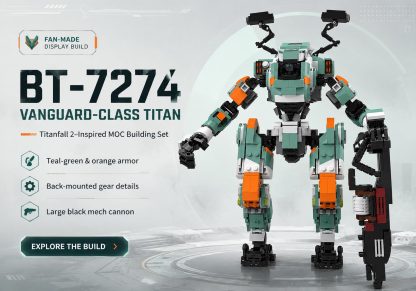 BT-7274 Inspired Vanguard Titan Mecha Building Set