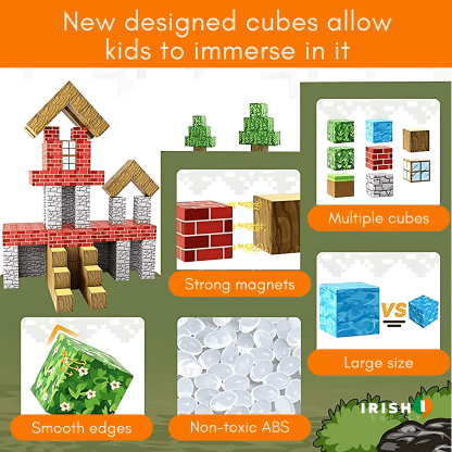 BLOCKMASTER Magnetic Building Block Set (100pcs)