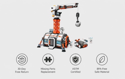 Space Base Building Set 