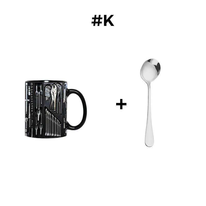 🏆Letzter Tag im Angebot: 50 % Rabatt ✨🔨Lustiger Kaffeebecher – Werkzeugkasten-Set für Mechaniker