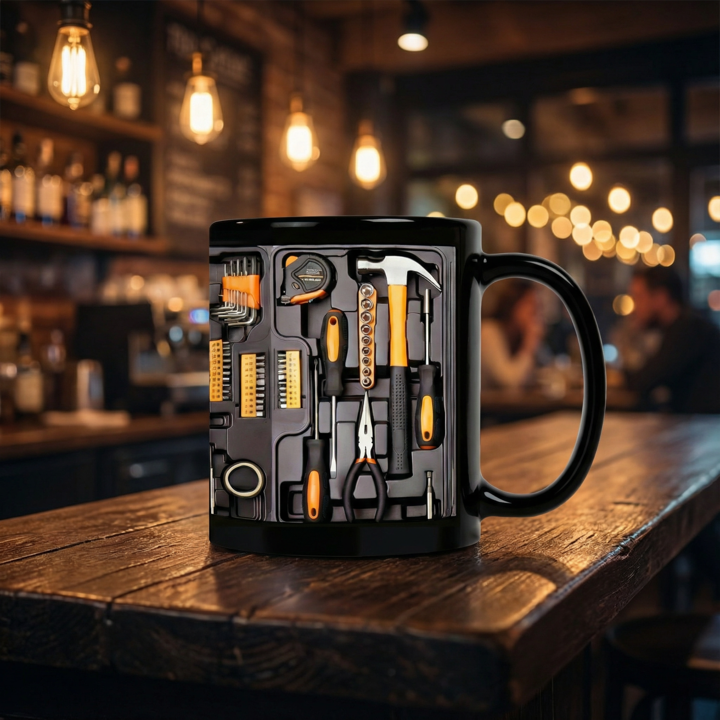 Mechanical toolbox mug