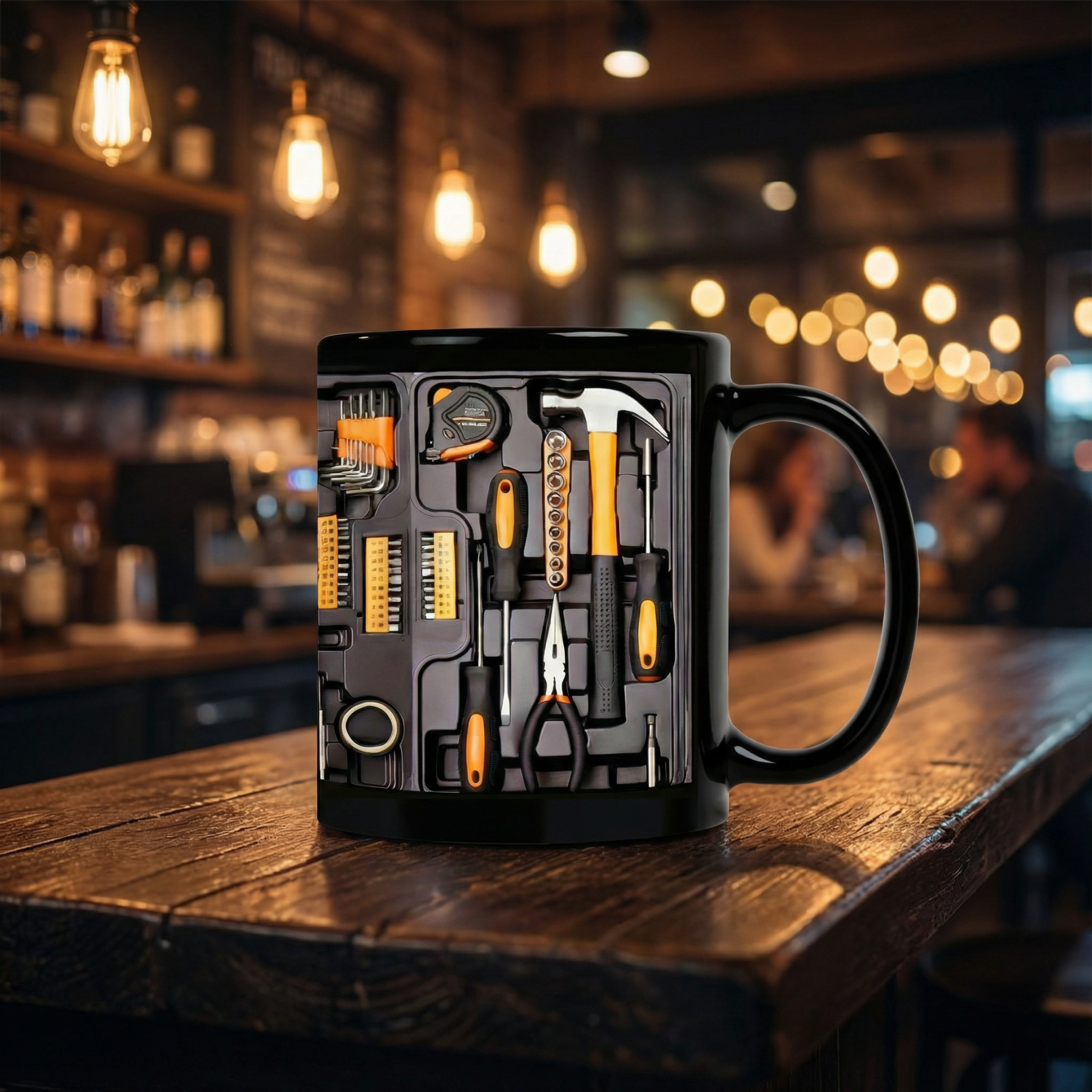 Mechanical toolbox mug