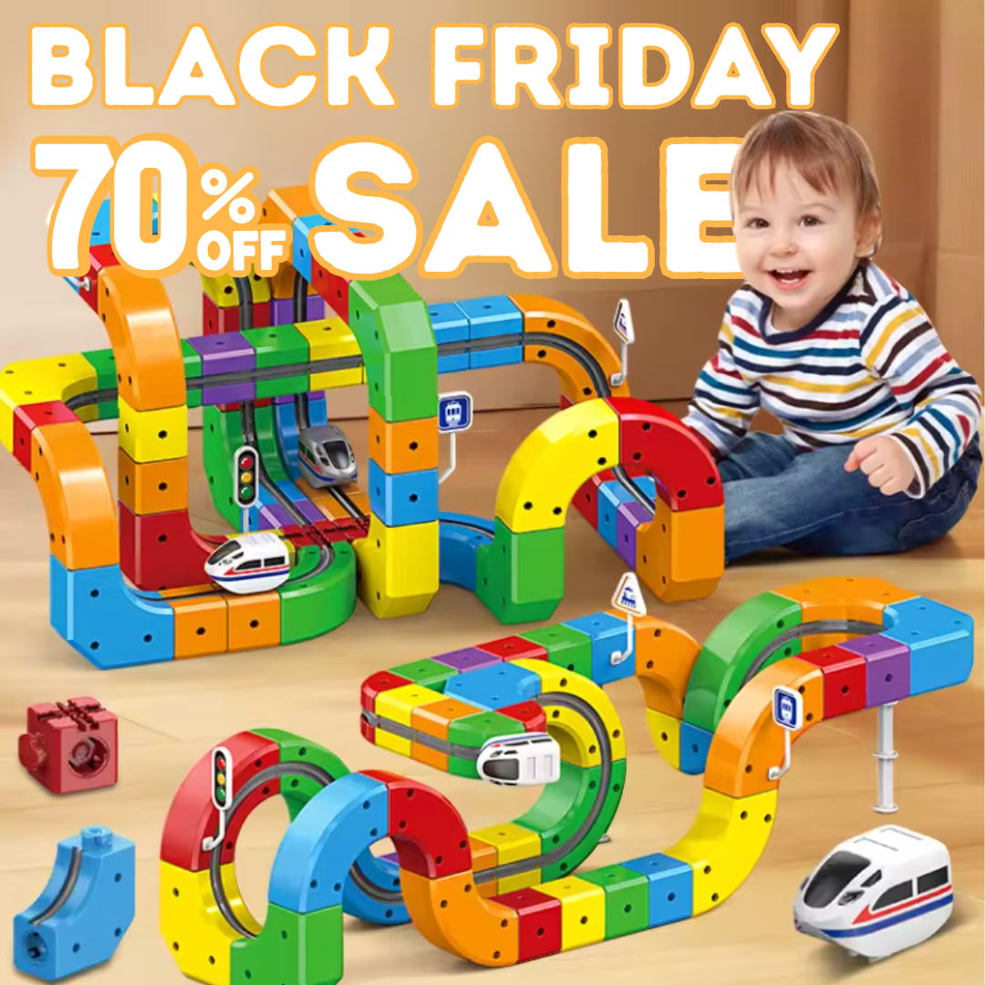 MagTrack Pro - Magnetic Electric Railway Builder (Limited Edition)