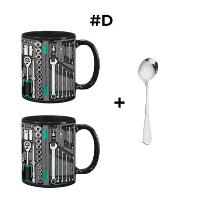 🏆Letzter Tag im Angebot: 50 % Rabatt ✨🔨Lustiger Kaffeebecher – Werkzeugkasten-Set für Mechaniker