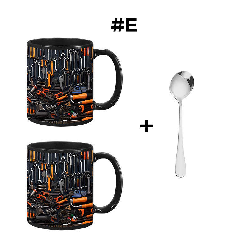 🏆Letzter Tag im Angebot: 50 % Rabatt ✨🔨Lustiger Kaffeebecher – Werkzeugkasten-Set für Mechaniker