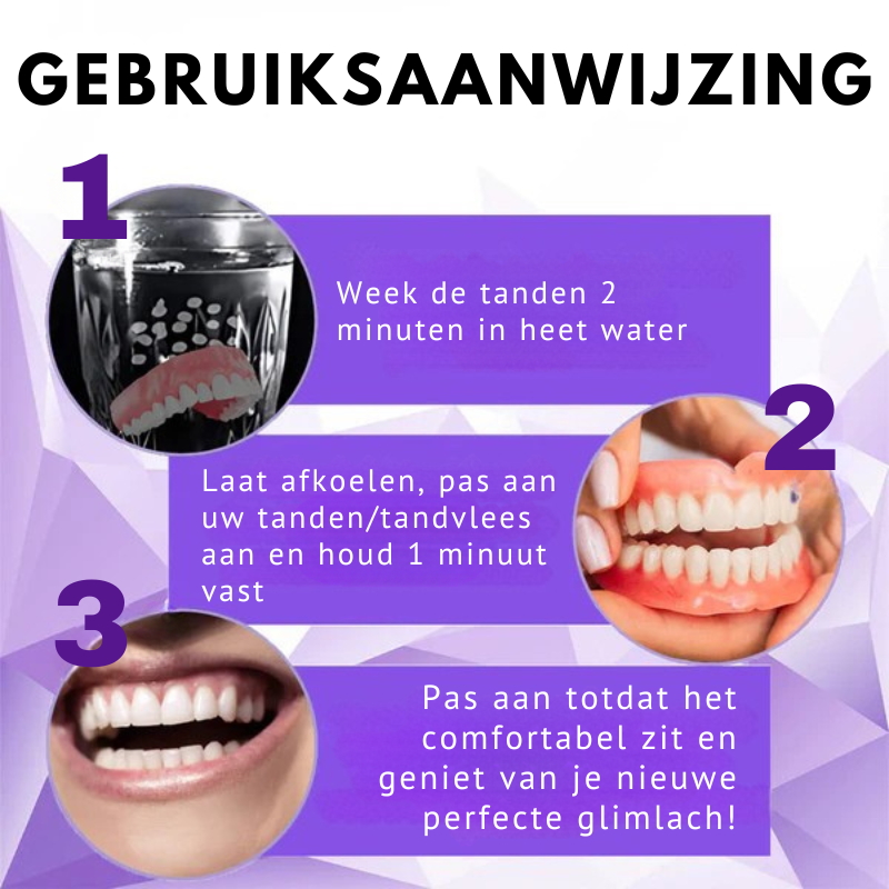 Oralhoe® Set van siliconen kunstgebitten-北京欧布科技有限公司