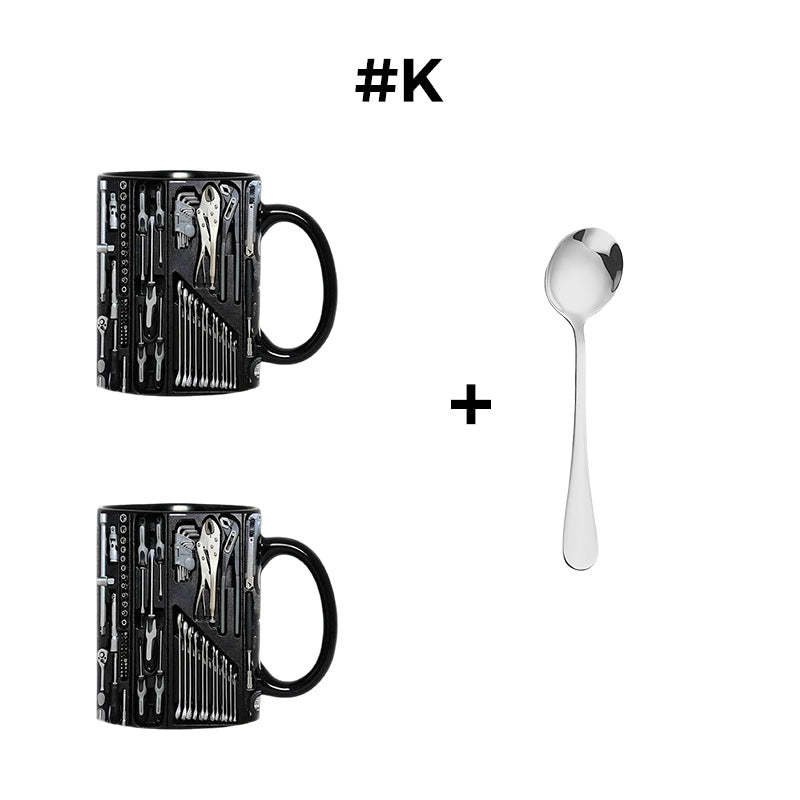 🏆Letzter Tag im Angebot: 50 % Rabatt ✨🔨Lustiger Kaffeebecher – Werkzeugkasten-Set für Mechaniker