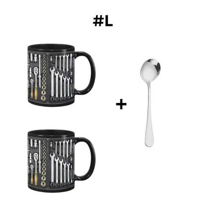 🏆Letzter Tag im Angebot: 50 % Rabatt ✨🔨Lustiger Kaffeebecher – Werkzeugkasten-Set für Mechaniker