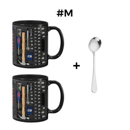 🏆Letzter Tag im Angebot: 50 % Rabatt ✨🔨Lustiger Kaffeebecher – Werkzeugkasten-Set für Mechaniker