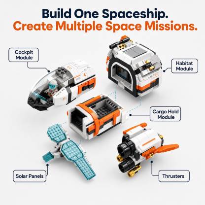 Modular Spaceship Building Set
