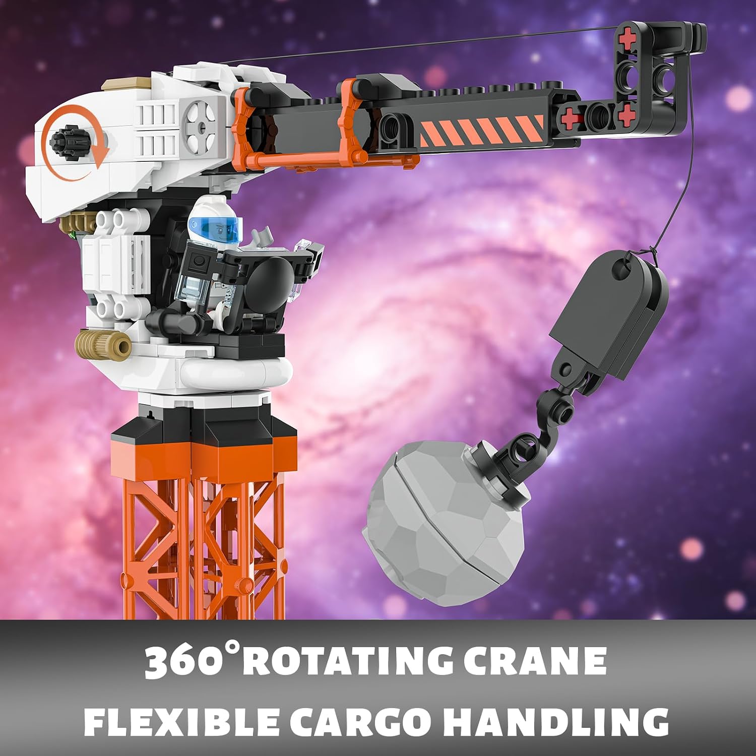 Space Base Building Set | 1000-Piece STEM Space Station Toy